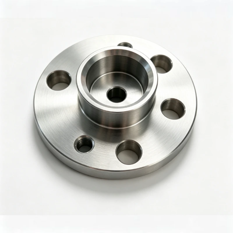 CNC Turning-Stainless Steel Flange Adapter